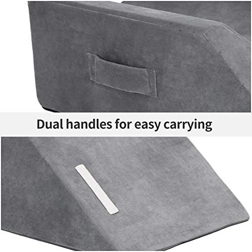 [Pre-owned] LightEase Memory Foam Leg Support and Elevation Pillow w/Dual Handles