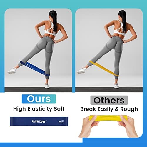Resistance Bands for Working Out Exercise Loop Bands Workout Bands, Set of 5