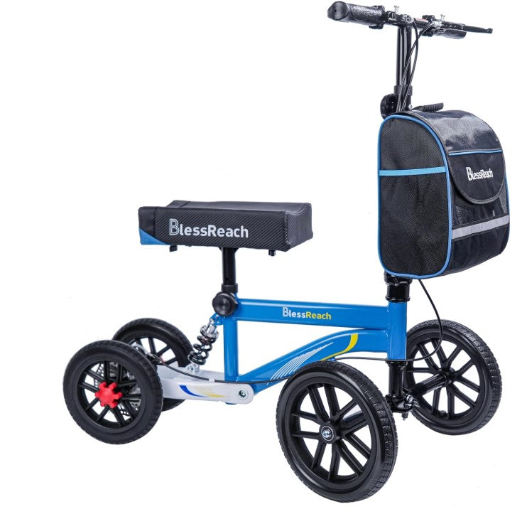 [Pre-Owned] All Terrain Deluxe, Steerable Knee Scooter with Handbrake